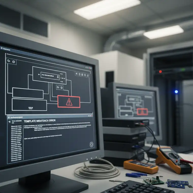 Jak szybko naprawić błąd plik niezgodny z szablonem w DMS