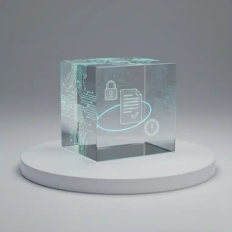 Biuro analizujące elektroniczny obieg dokumentów podczas audytu, z widocznymi wykresami i dokumentami na ekranach, pokazujące ryzyka i kontrolę procesów