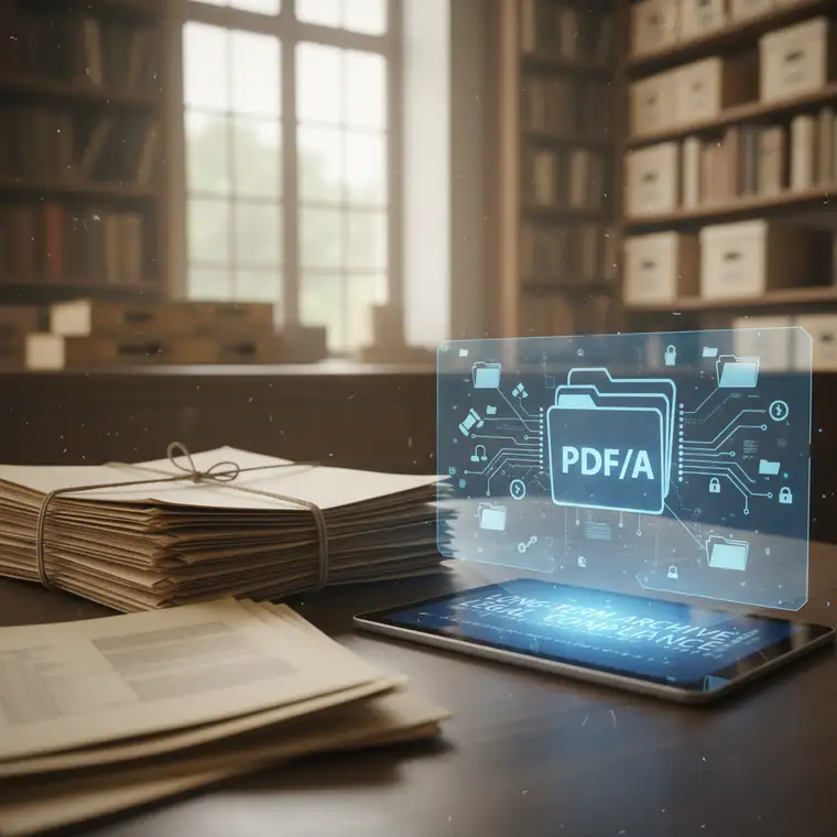 Kiedy dokument elektroniczny wymaga konwersji do PDF/A aby zapewnić długowieczność