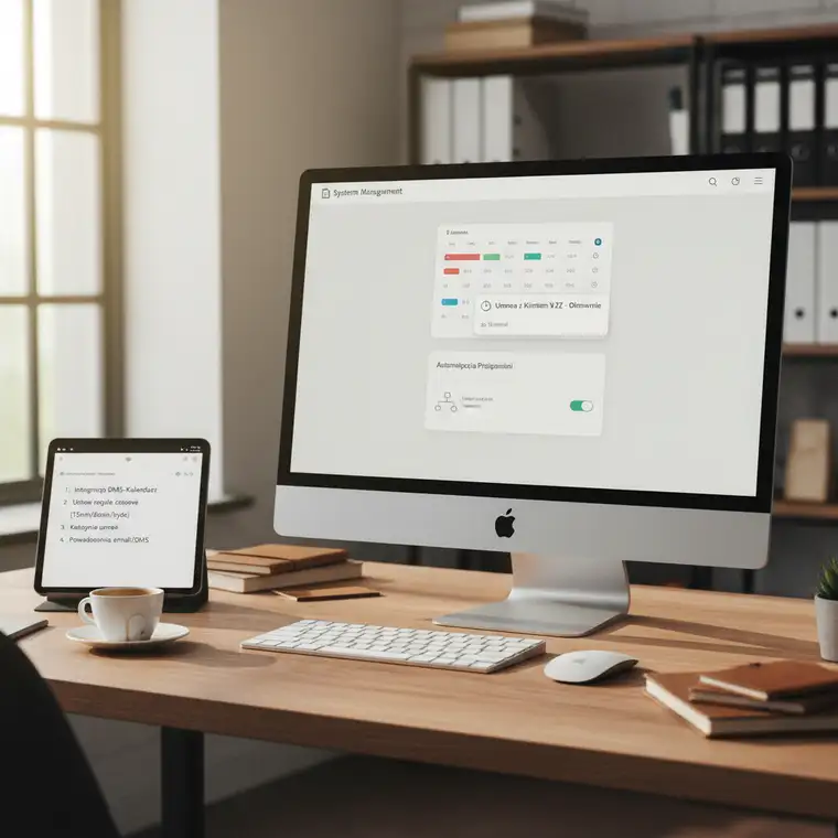 Jak w 15 minut ustawić automatyczne przypomnienia o terminach umów w DMS