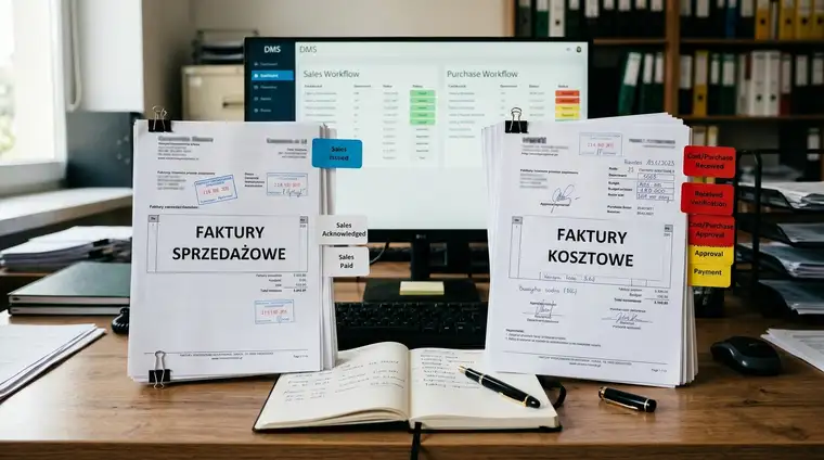 Zarządzanie workflow fakturowym w DMS: Kluczowe różnice