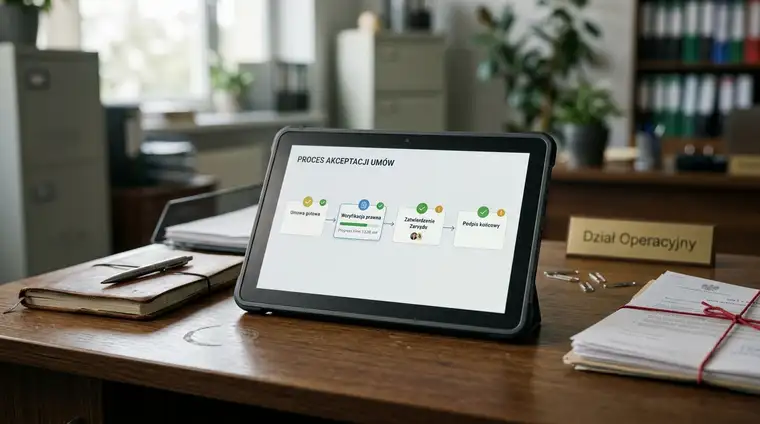 Jak zbudować prosty workflow akceptacji umów w systemie dokumentowym
