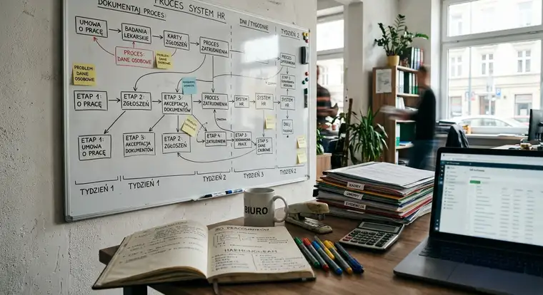 Jak zaprojektować efektywny workflow dokumentów kadrowych w firmie z 80 pracownikami